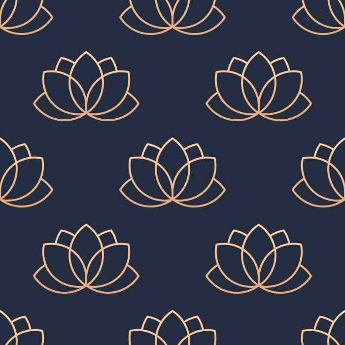 وکتور پترن برگ و گل